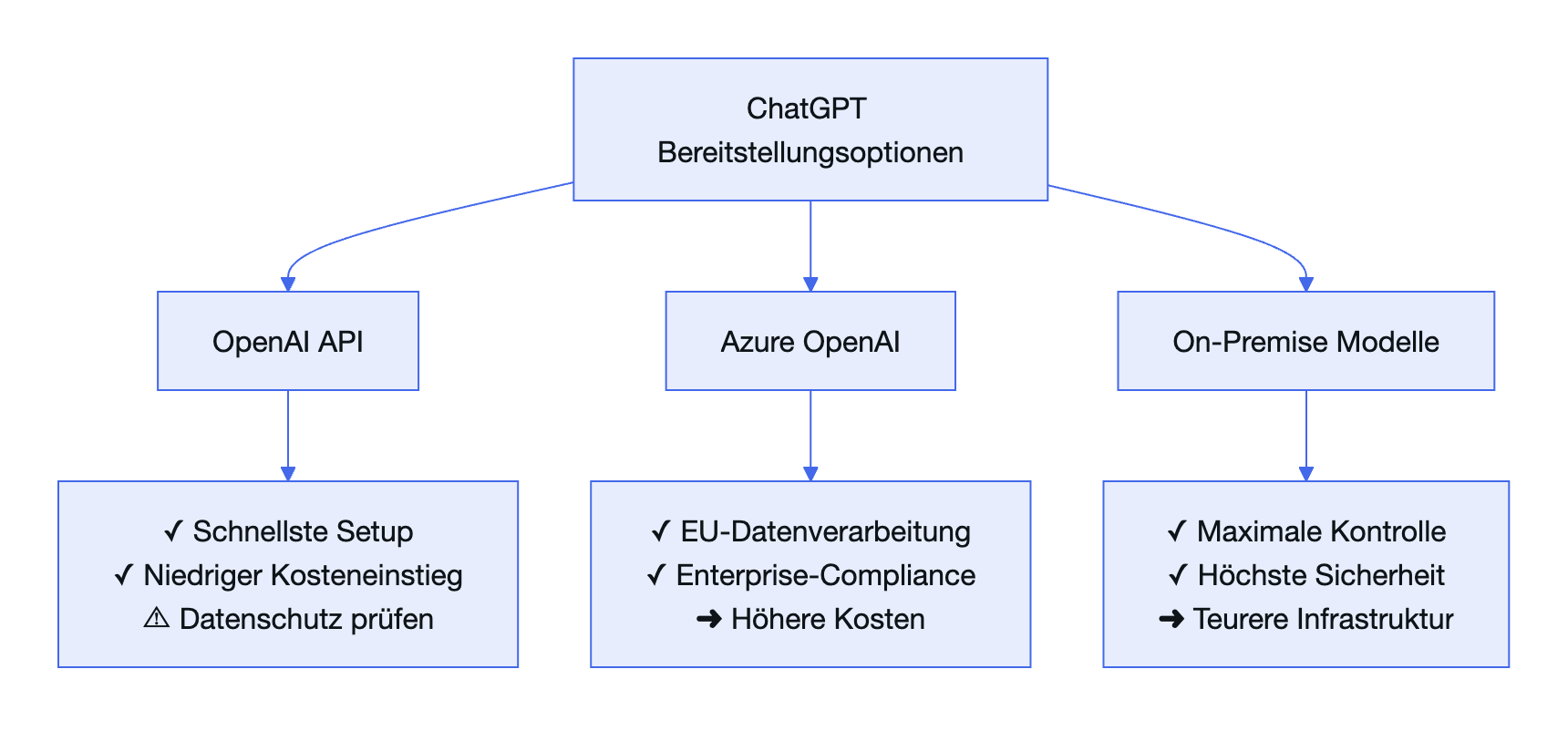 Diagramm: 3. On-Premise oder Private Deployment