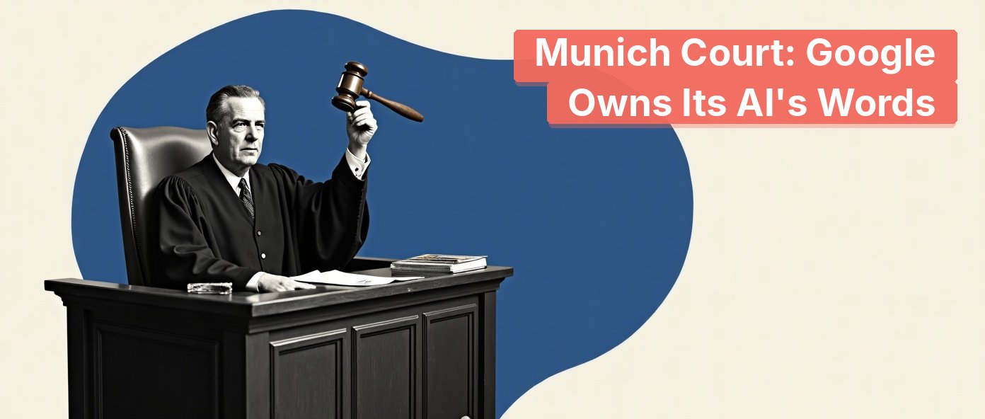 A vintage judge raising a gavel from the bench.