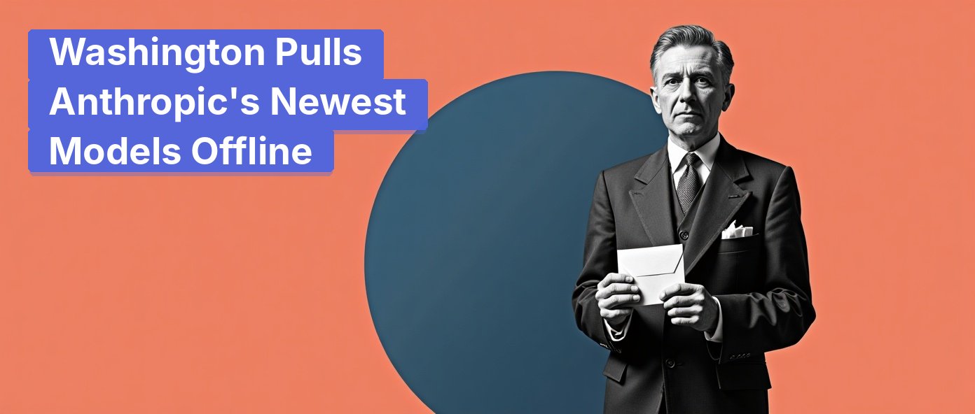 Stern 1950s official holding a sealed government envelope.