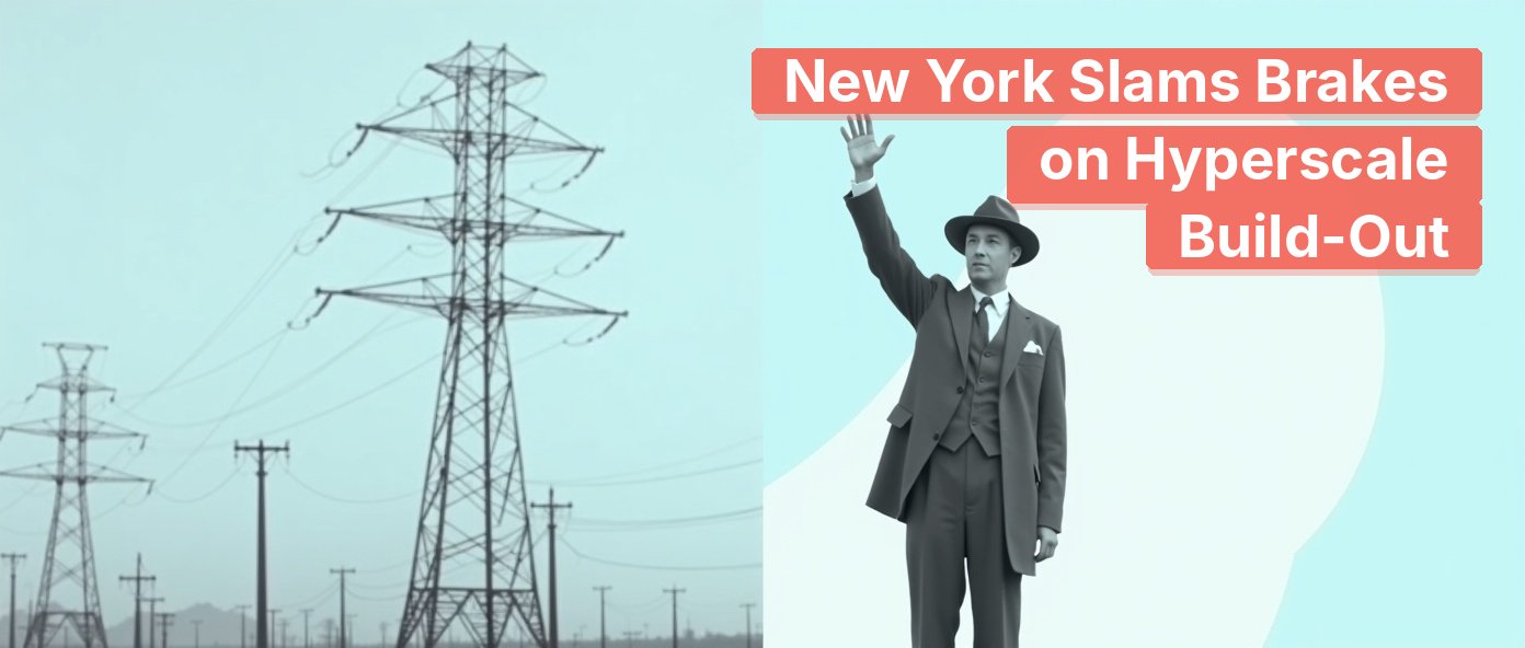 A vintage inspector gesturing to stop before an electrical substation.